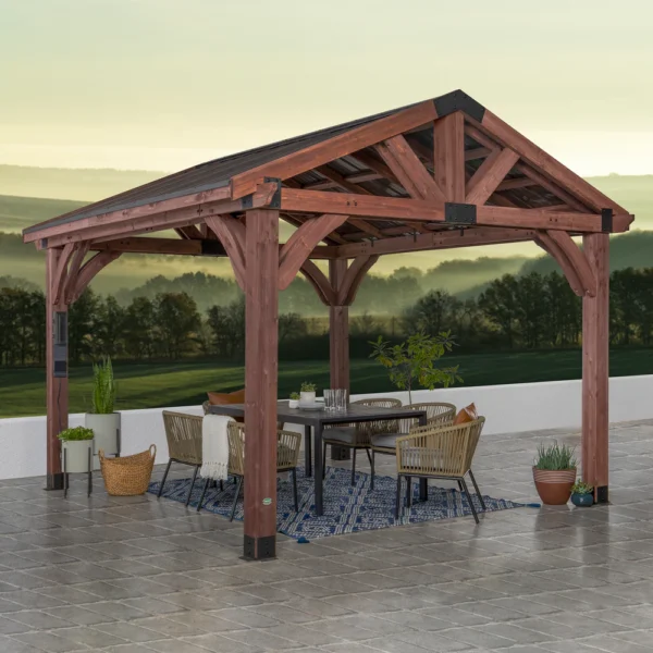 12X12 ARLINGTON GAZEBO WITH ELECTRIC