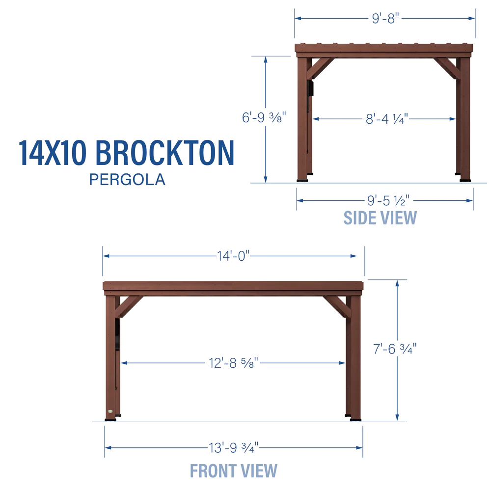 BROCKTON PERGOLA