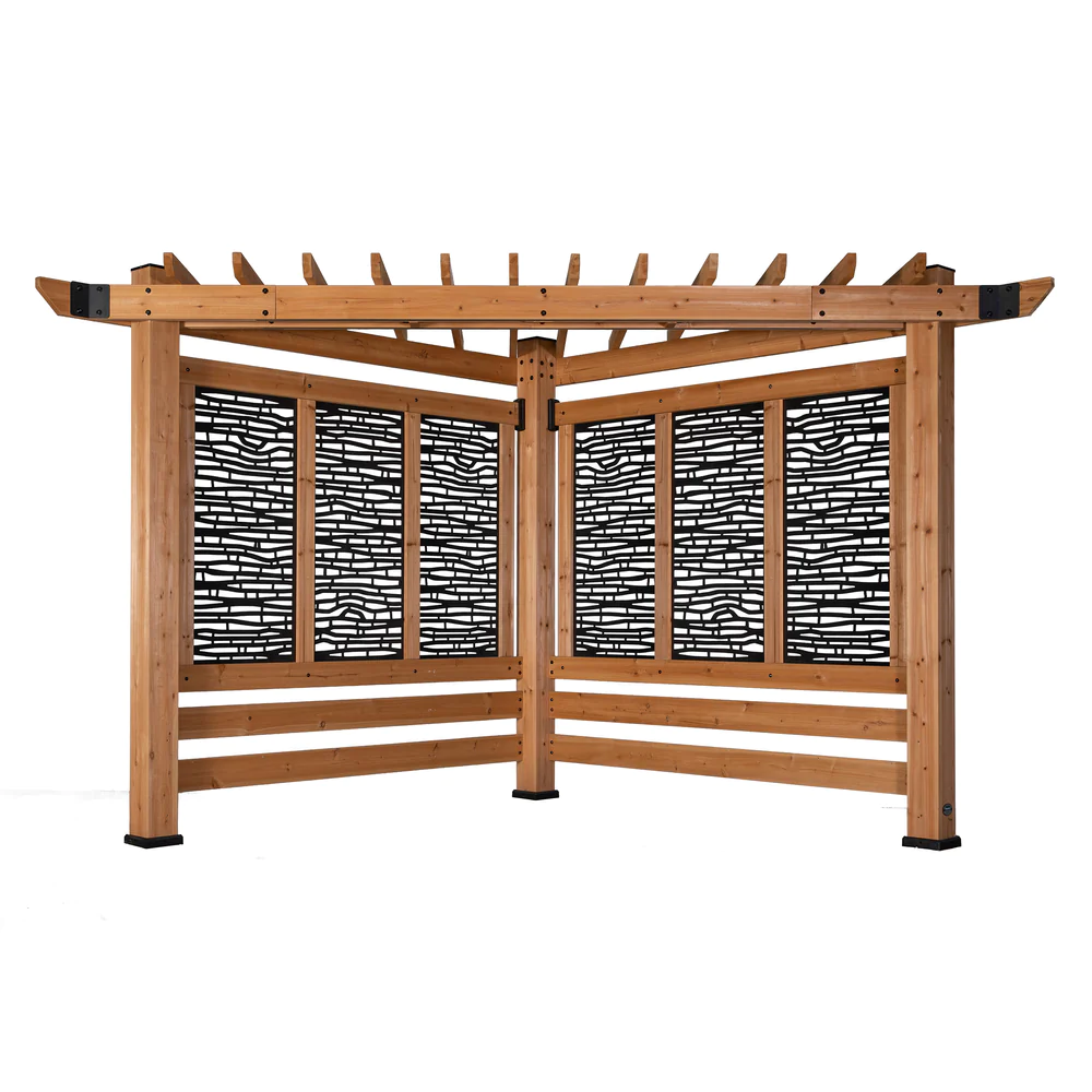 VERONA CABANA PERGOLA-BAMBOO PANELS