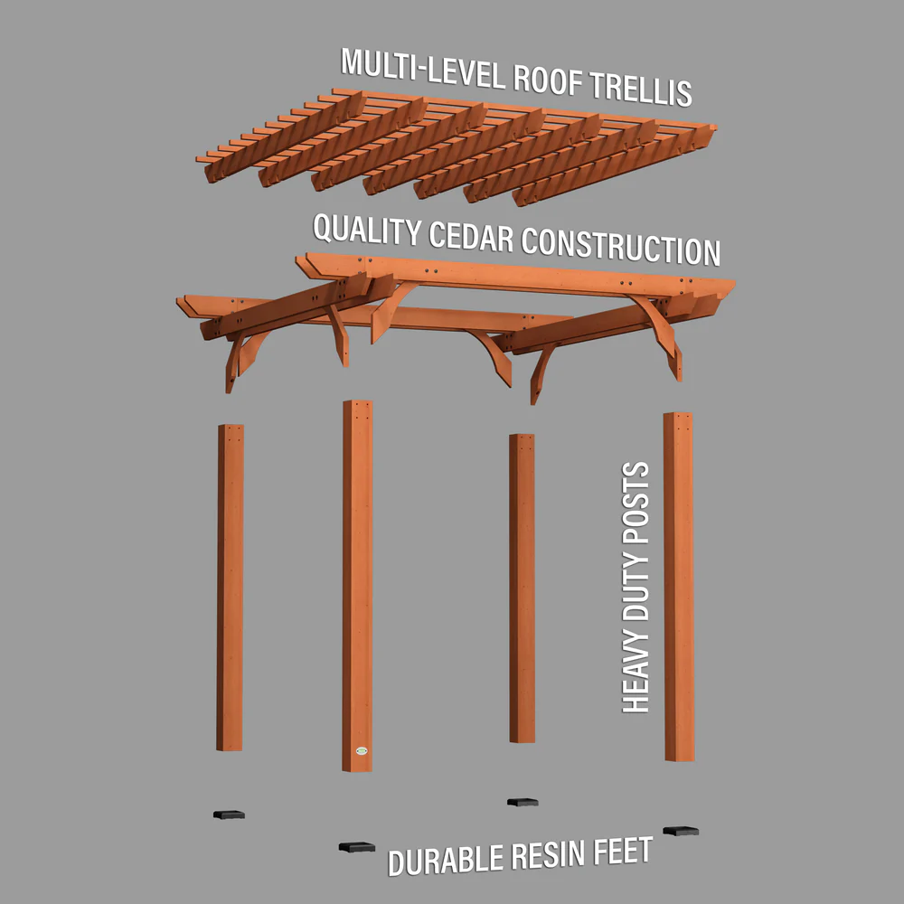 Premium Wood Pergola Collection